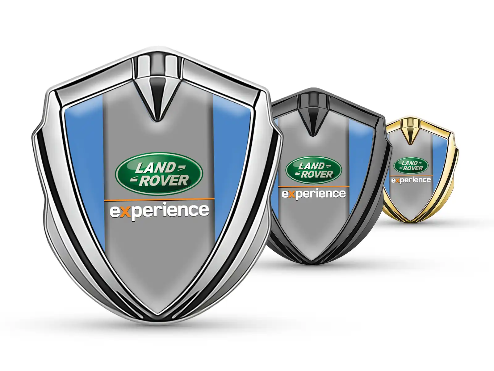 Land Rover 3d Emblema Badge Disegno Pro Inox 3D